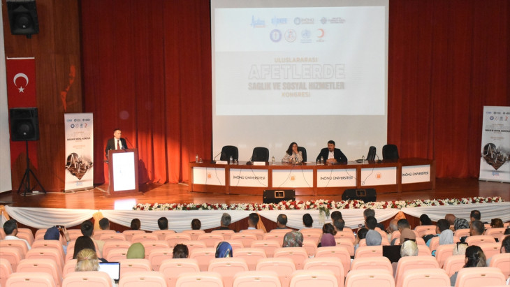 Malatya'da Uluslararası Afetlerde Sağlık ve Sosyal Hizmetler Kongresi sona erdi