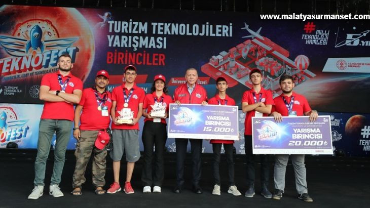 TEKNOFEST 'Turizm Teknolojileri' kategorisinde birincilik HKÜ'lü öğrencilerin